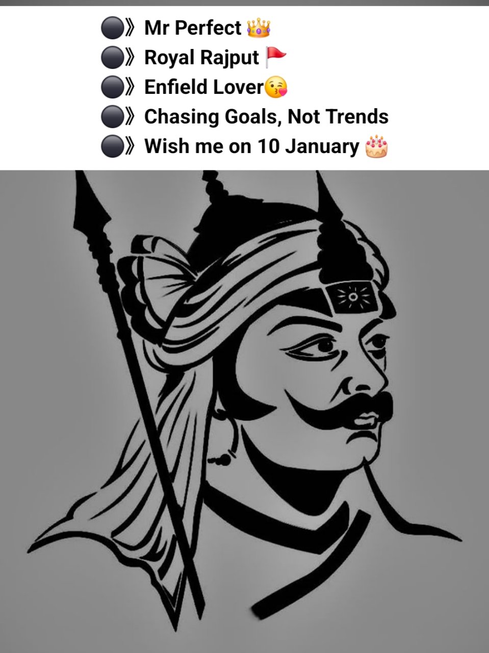 Rajput Bio For Instagram