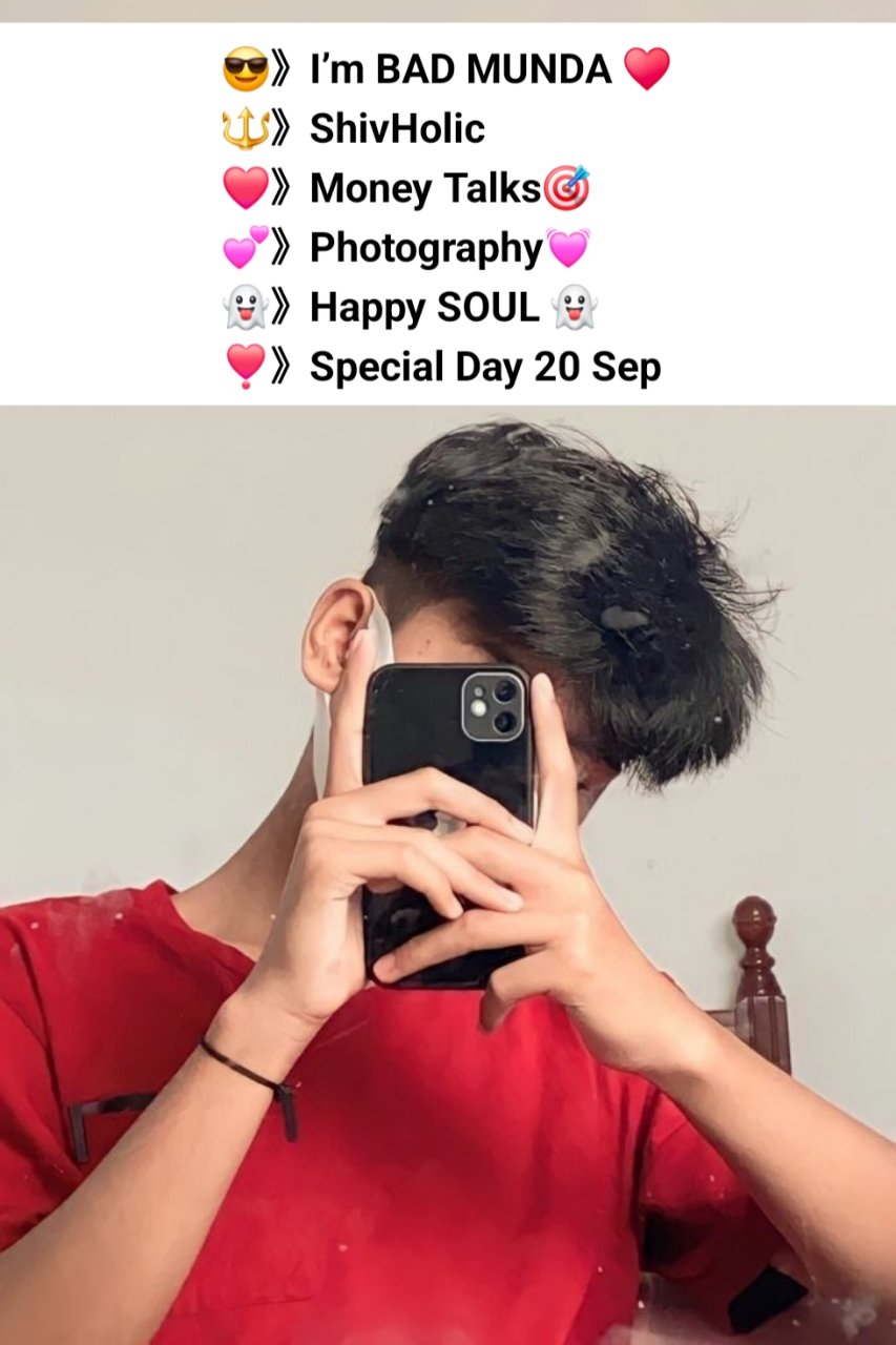 Stylish Bio For Instagram For Boys