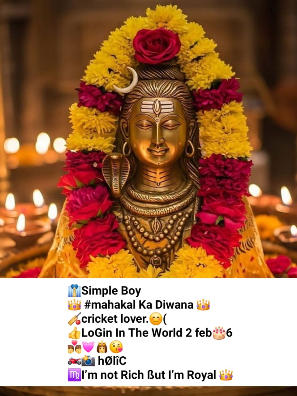 Mahakal Bio For Instagram in Hindi & English